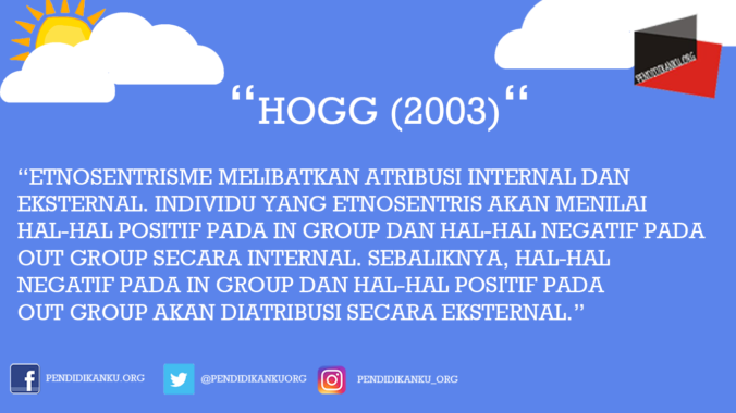 Menurut Hogg (2003)