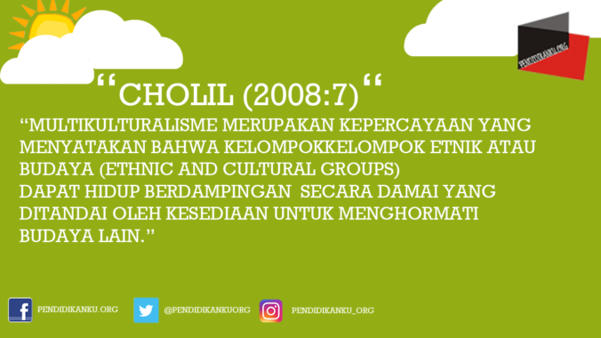 Multikultural menurut Cholil