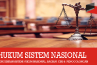 Pengertian Sistem Hukum Nasional