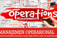 Pengertian Manajemen Operasional