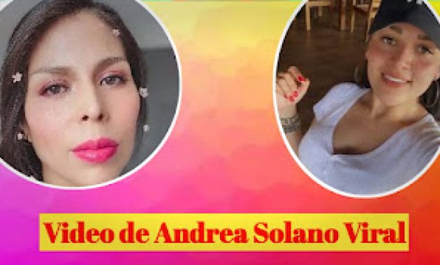Enlace Video Andrea Solano en Twitter Filtrado (Sin Censura)