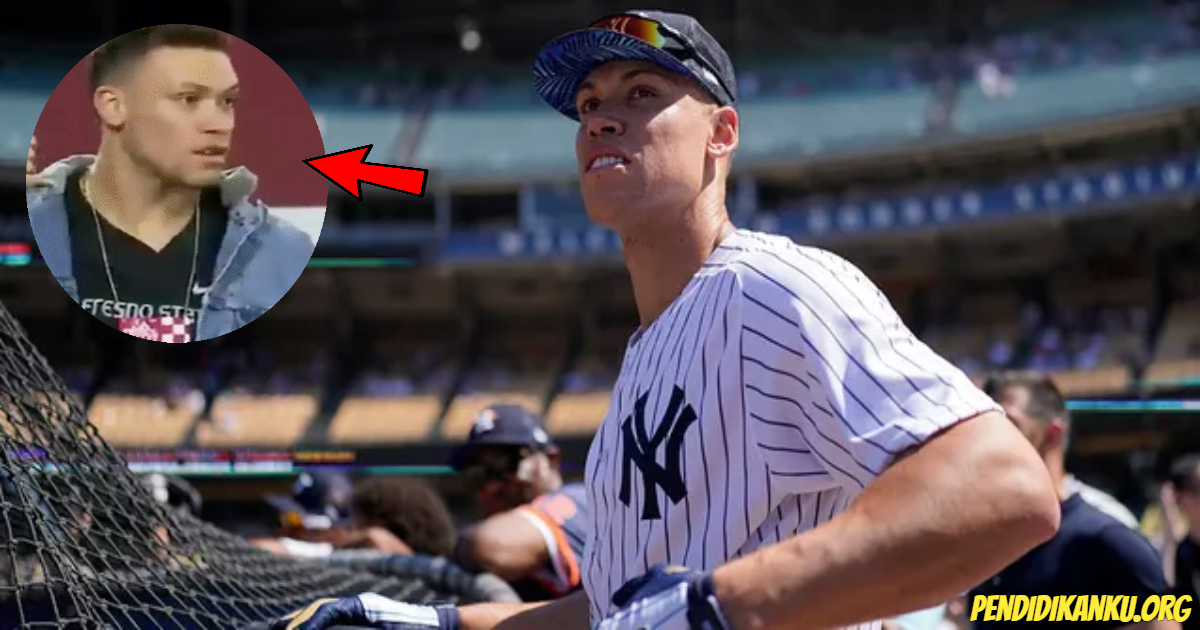 Viral video of aaron judge asked about his future with the new