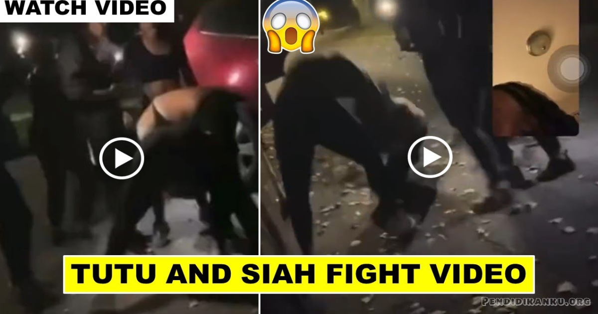 (Update) New Link Tutu And Siah FIGHT VIDEO COMPLETE Went Viral On Twitter Latest