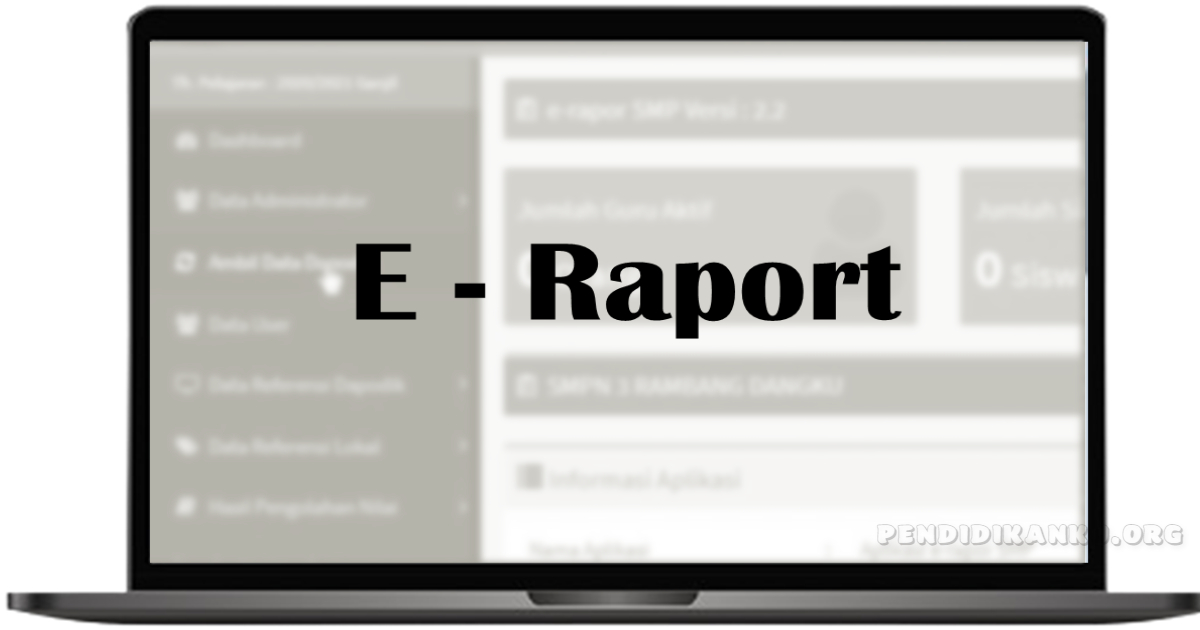 Link Download e-Rapor Untuk Jenjang SD, SMP, SMA dan SMK Kurikulum Merdeka Terbaru