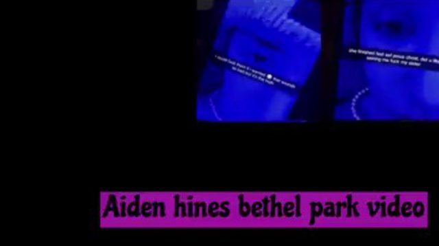 New Link Full Aiden Hines Bethel Sister Park Leaked Video On Twitter, Reddit